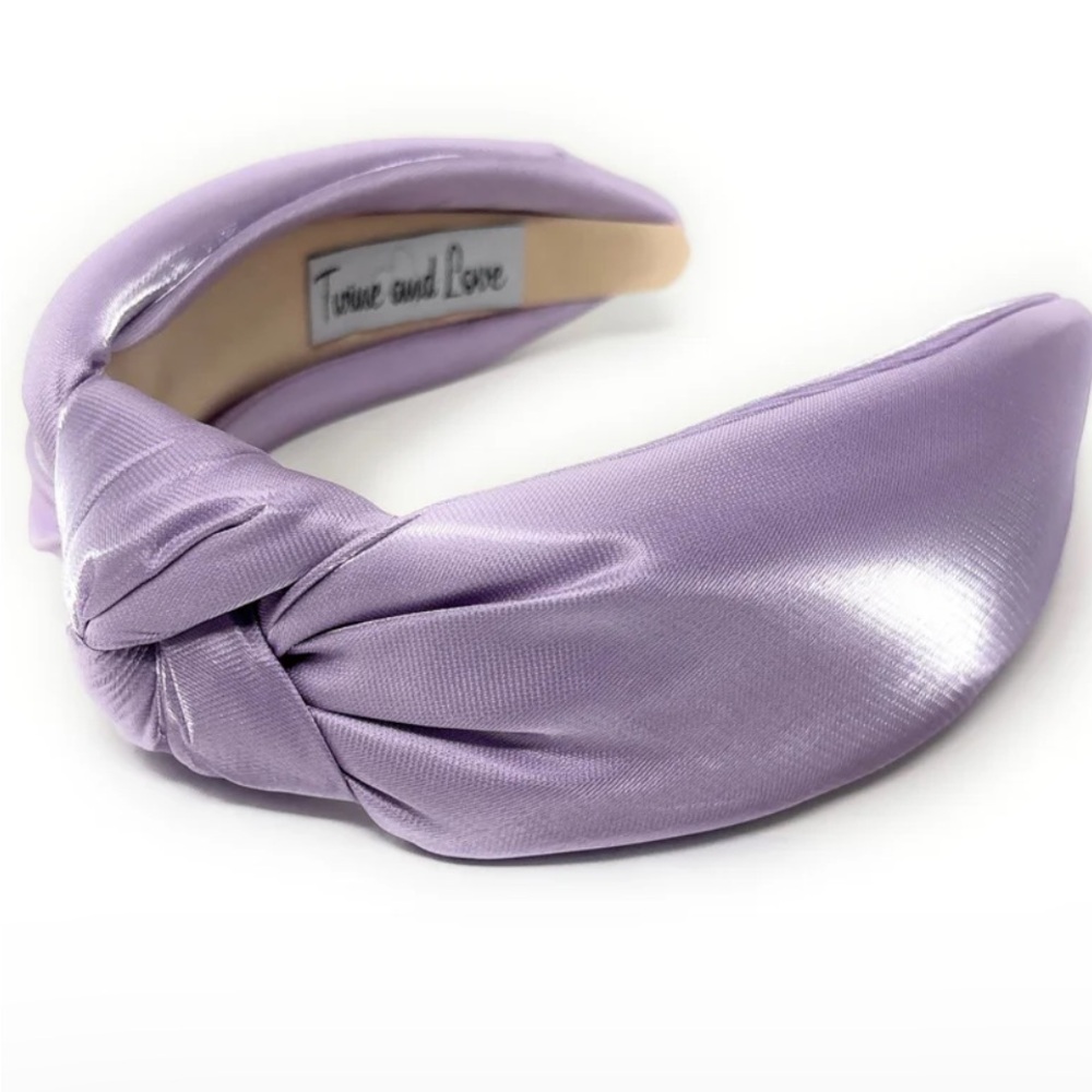 Twine and Love Elegant Lavender Knot Headband NWOT!